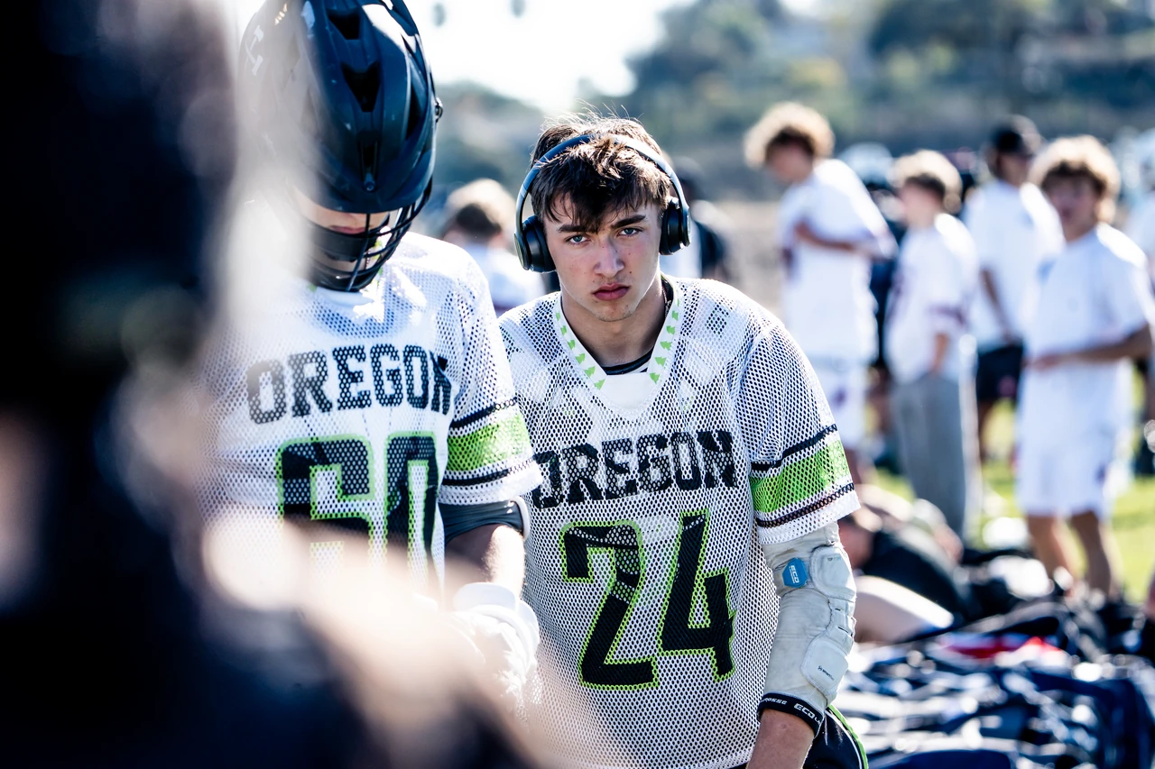 Boys playing True Lacrosse