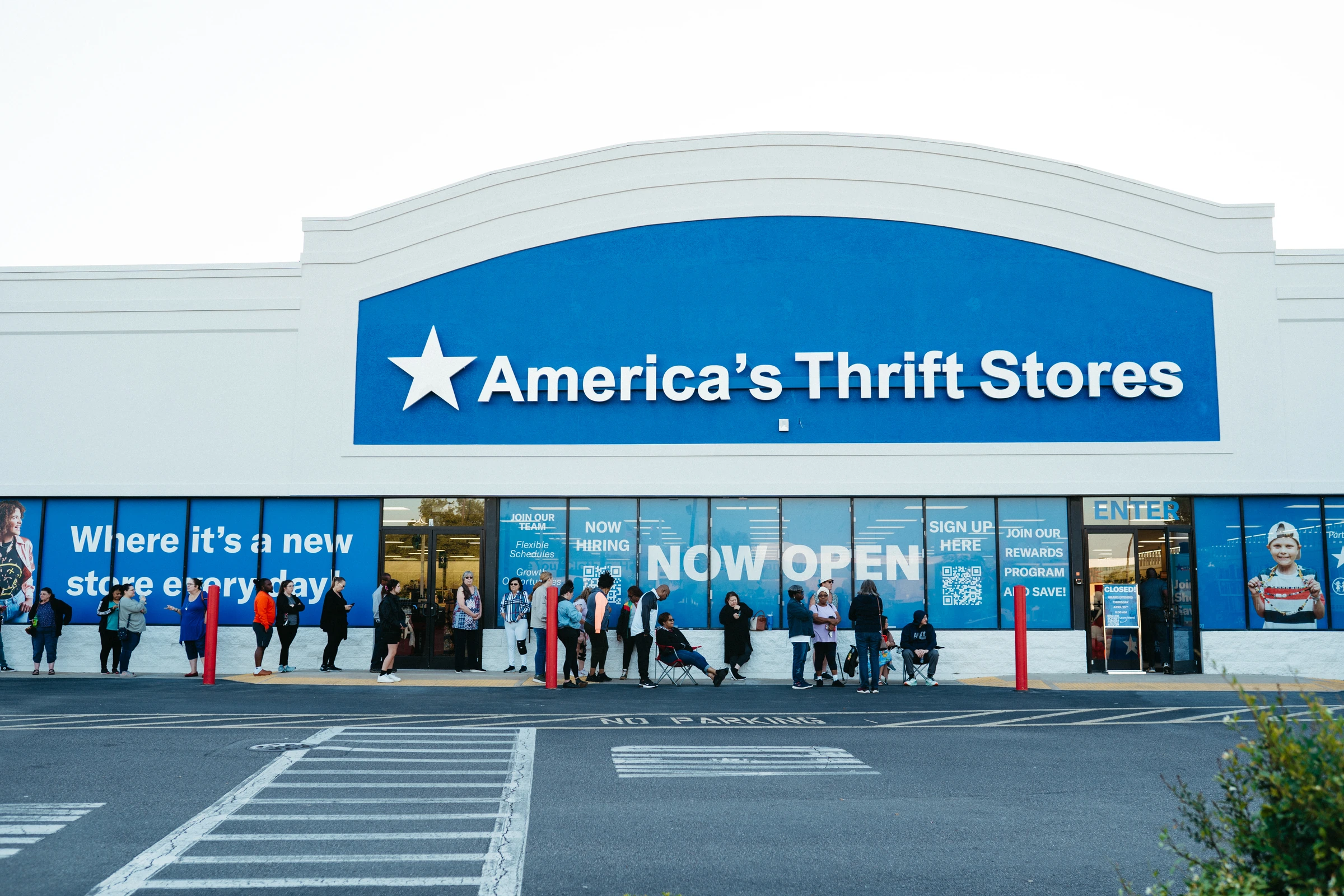 America’s Thrift Stores Augusta location at its grand opening