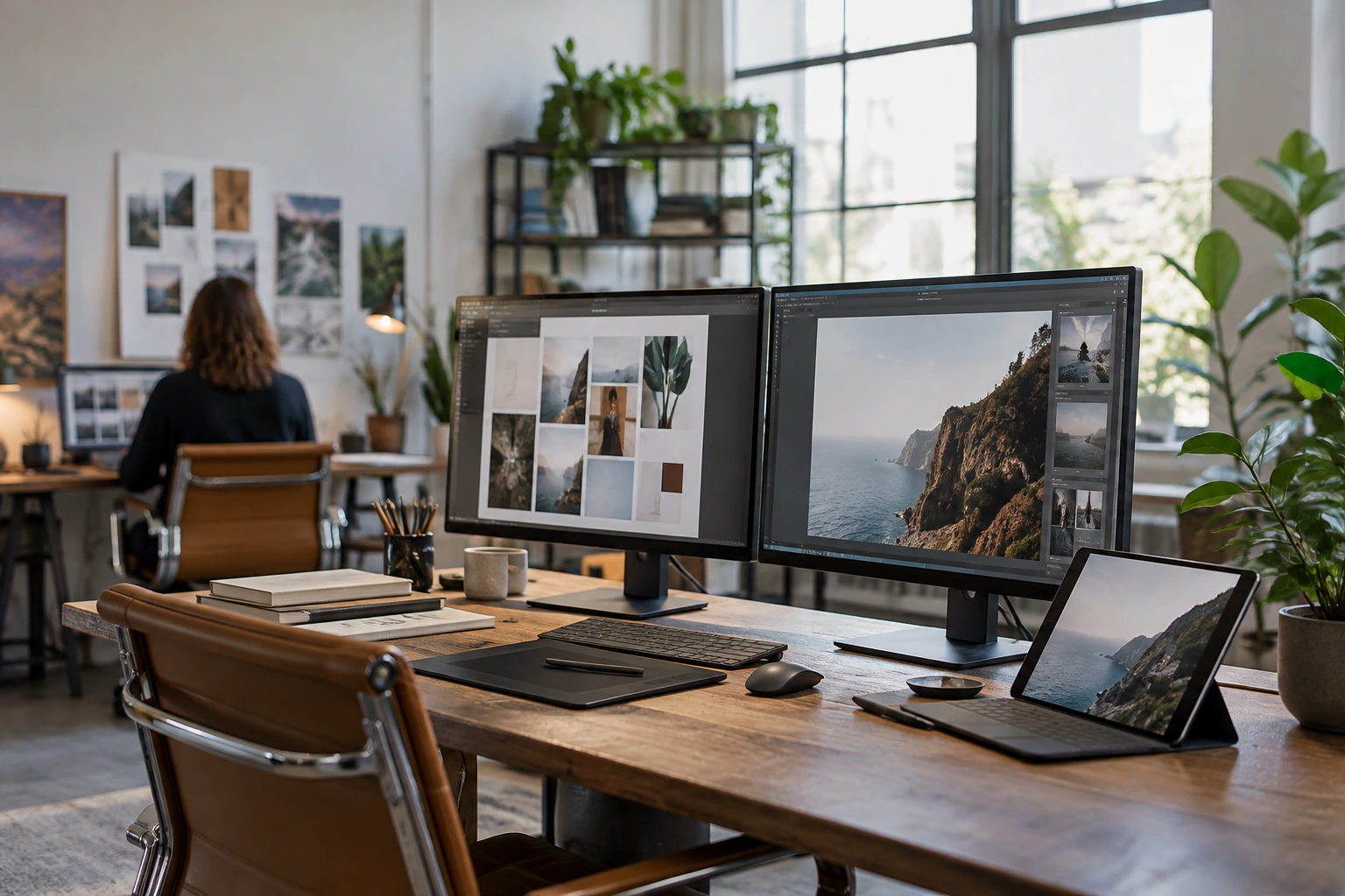 Illustrative image of a digital production workstation