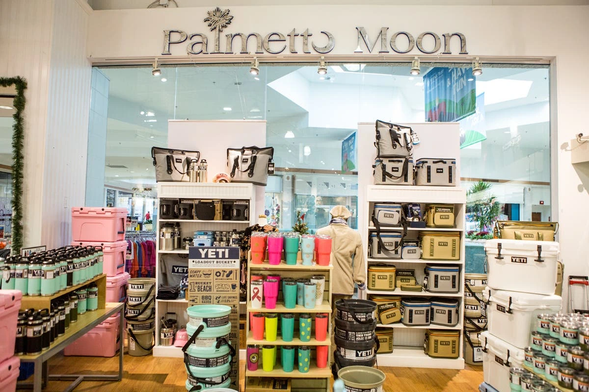 Palmetto Moon store with apparel, gifts and accessories