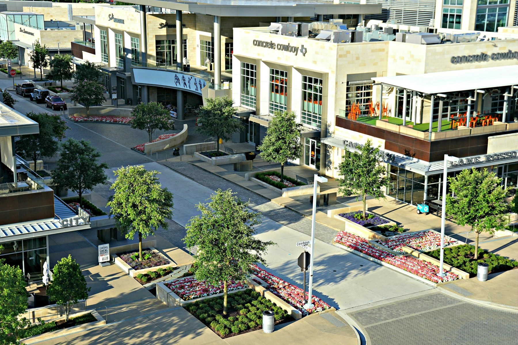 Superscapes commercial landscaping at The Star in Frisco