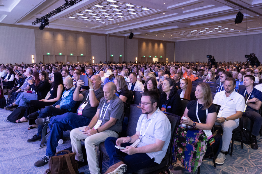 Audience at a Dynamic Communities Community Summit keynote