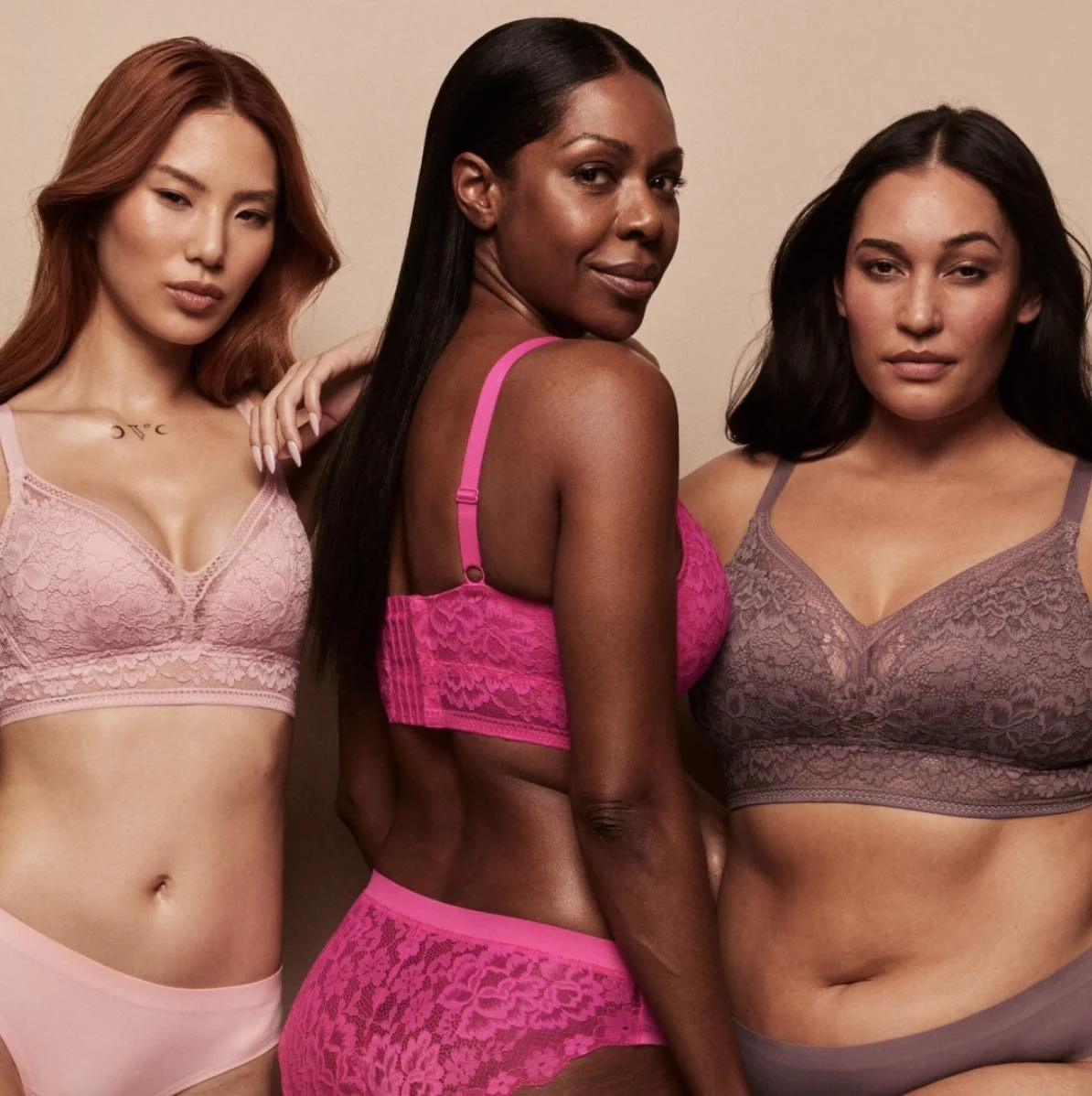 Models wearing Knix intimate apparel