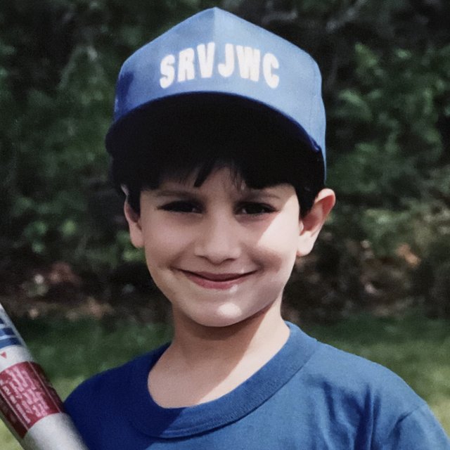 Brett Rosenbluth as a child
