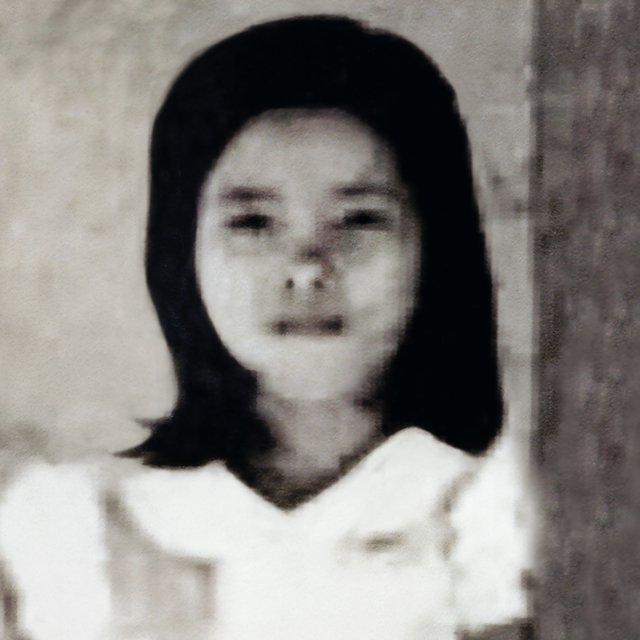 Delia Loyola as a child