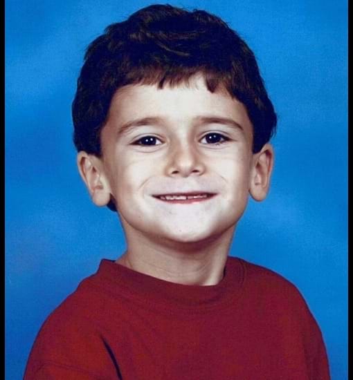 Dylan Glickman as a child