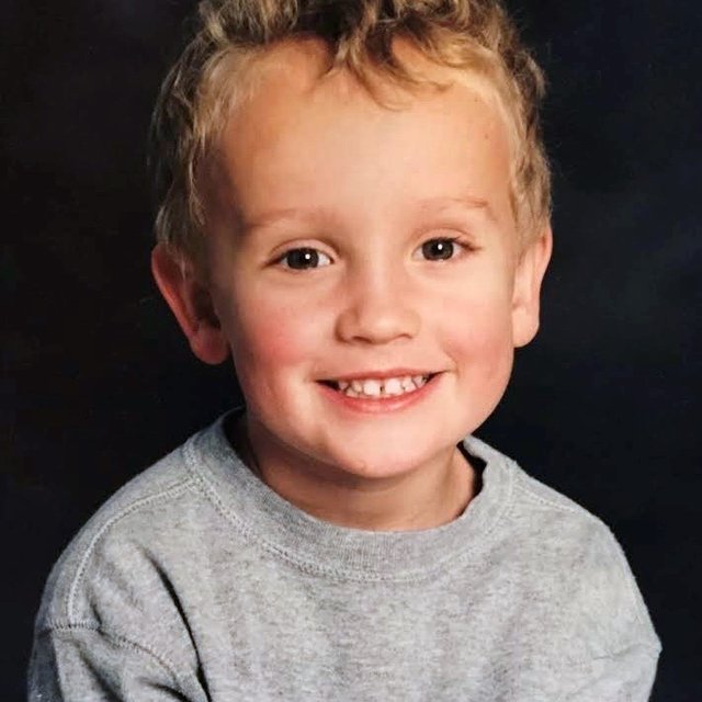 Griffin Niles as a child