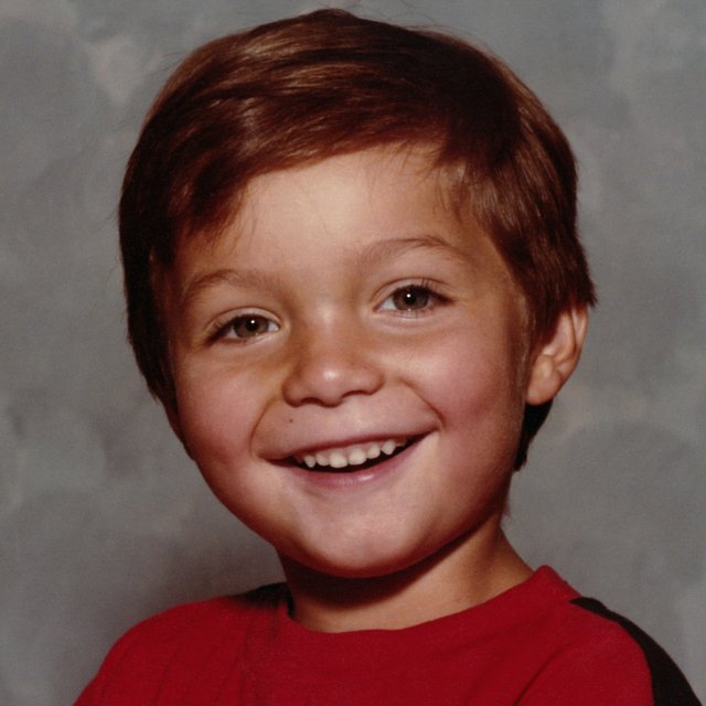 Jarrad Berman as a child
