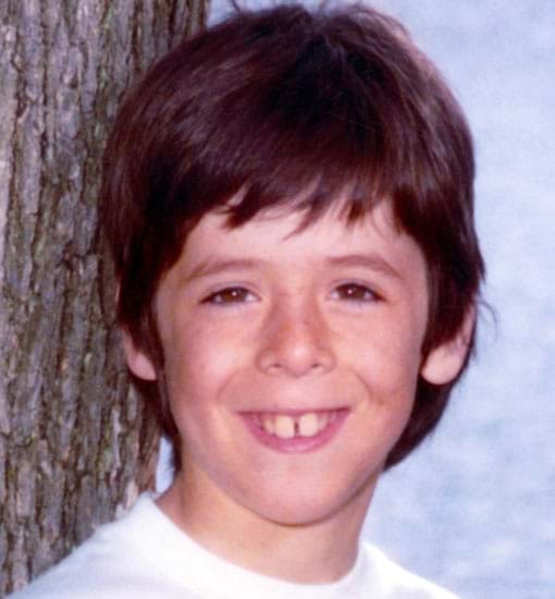 Ken Esterow as a child