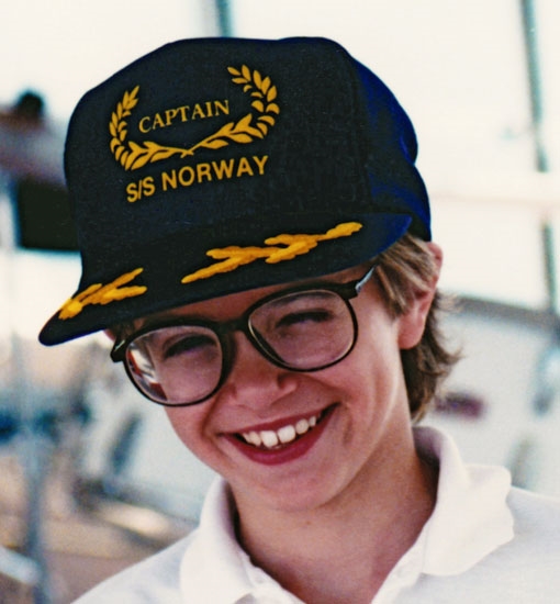 Paul Davis as a child