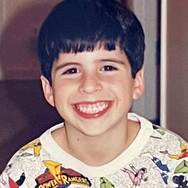 Perry Leon as a child