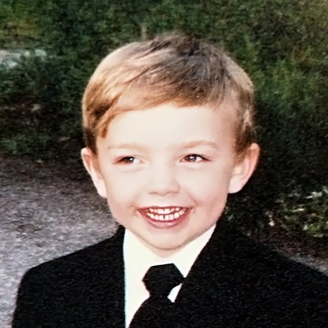 Teague Hagerty as a child