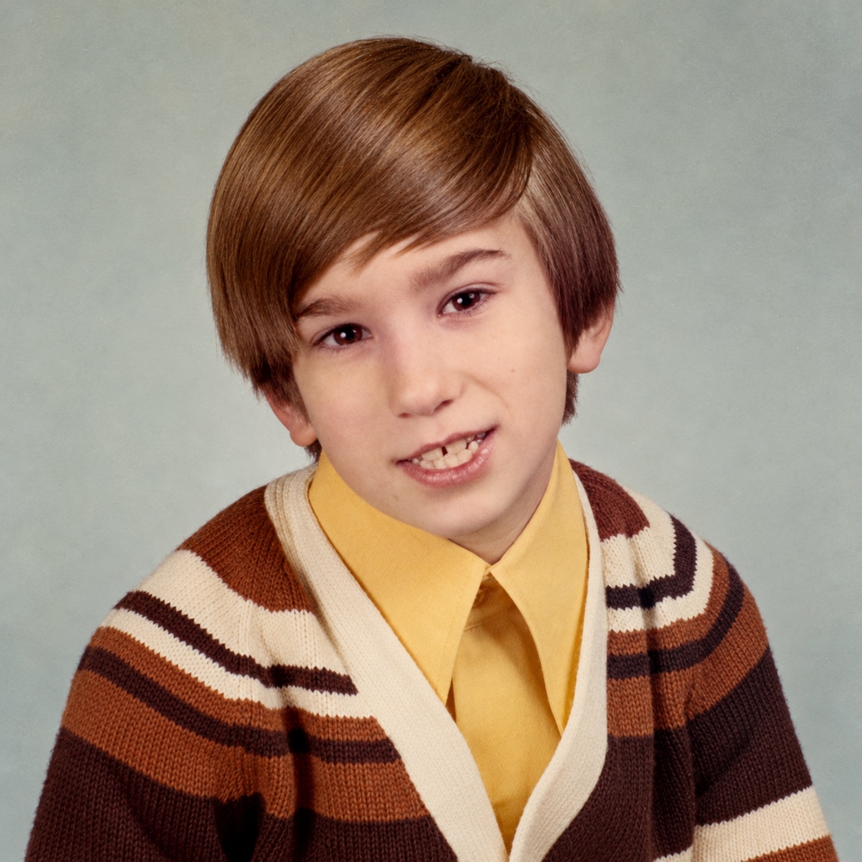 Robert Saffer as a child